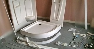 Установка душевой кабины Шебекино, цена от 2959 руб.
